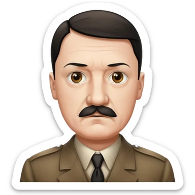 SHIT HITLER sticker