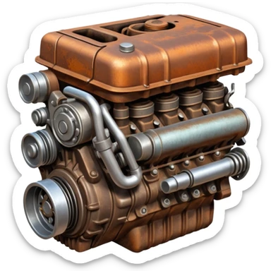 check engine car sticker