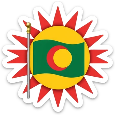 Kürdistan Flag sticker