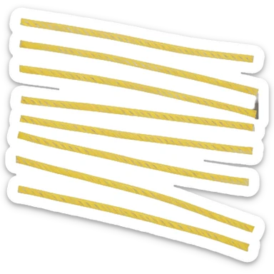 yellow tape sticker
