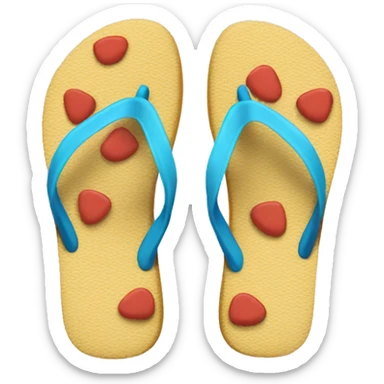 Flip-Flops sticker