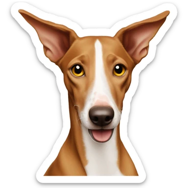 podenco braun dunkel sticker