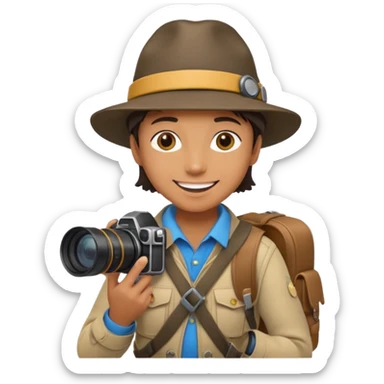 
explorer photographer sticker