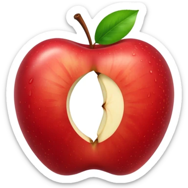 No O sea que no tenga nada roja que esté partido a la mitad nomás sticker