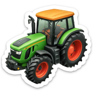agricultural tractor sticker