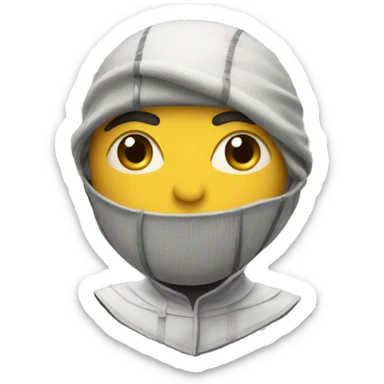 fencing omen sticker