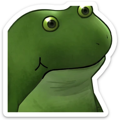 Half Opened up banana sticker