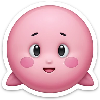 Kirby cute sticker