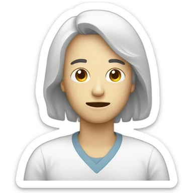 ill person sending sms sticker