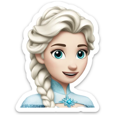 Elsa from Frozen sticker