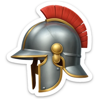 Casco romano sticker