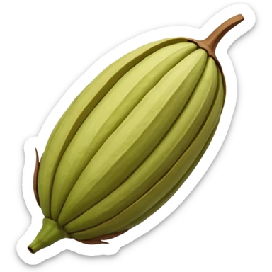 Cardamom original hyperrealistic  sticker