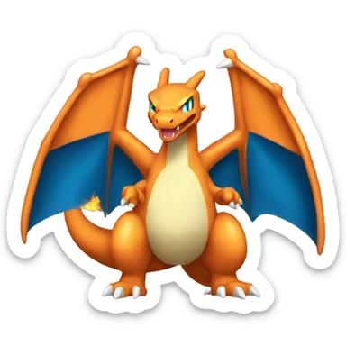 Mega Charizard sticker