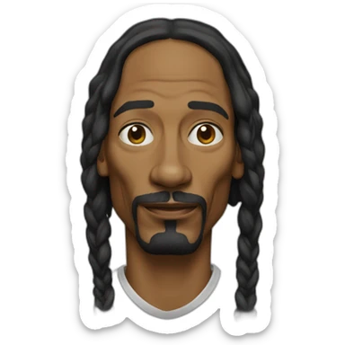 Realist snoop dog  sticker