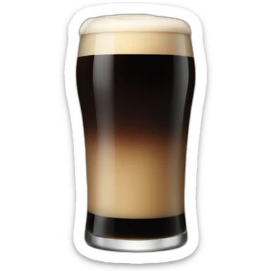 Pint of Guinness sticker