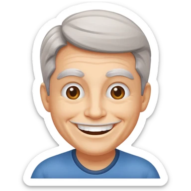 happy boomer sticker