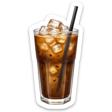 iced coffee sticker