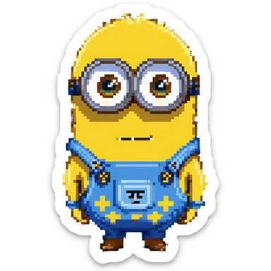 Minion Kevin sticker