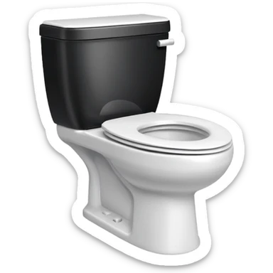 Skibidi toilet sticker