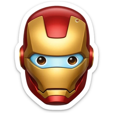 Ironman emoji sticker