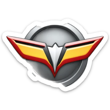 corvette logo sticker
