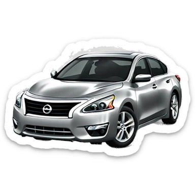 Nissan Altima 2015 silver sticker