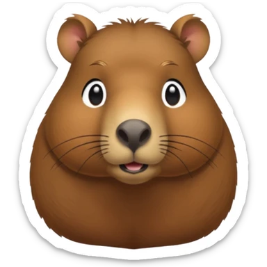 Kapibara sticker