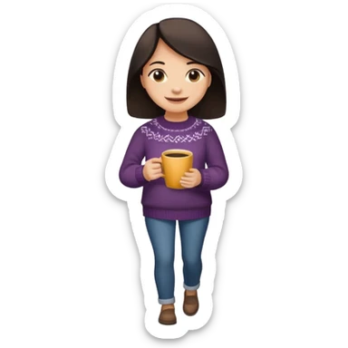 Create a 5 Emojis of my day and write a sentence about it...' sticker