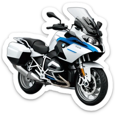 bmw r 1200 rt blue sticker
