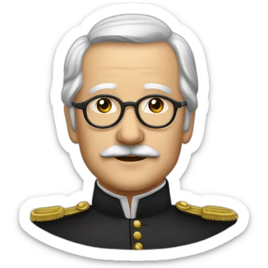 Adolphe président de l'Allemagne sticker