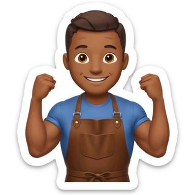 Franck the boeuf sticker