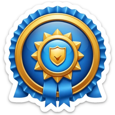 Crée un emojis de bage certificate Instagram sticker