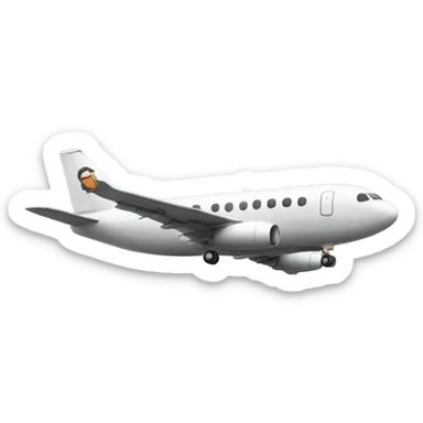 I need to have a cartoon airplane that says the letters "TWM" on it sticker