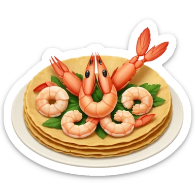 Tortillitas De Camarones cádiz sticker