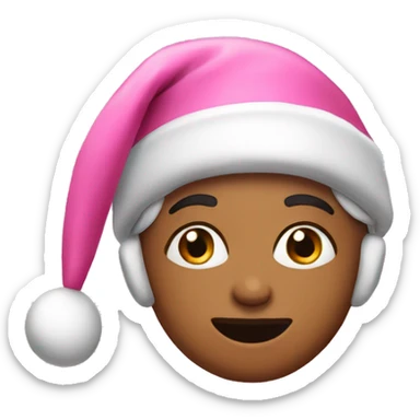 Pink Christmas  sticker