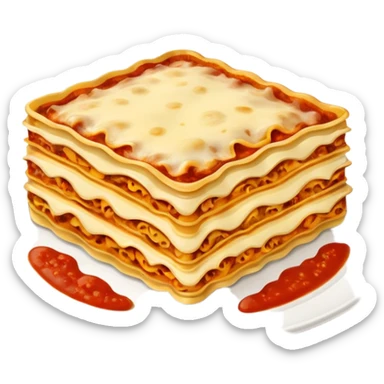 lasagna sticker