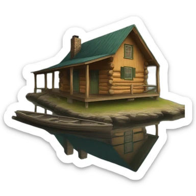 Riverside daycabin sticker