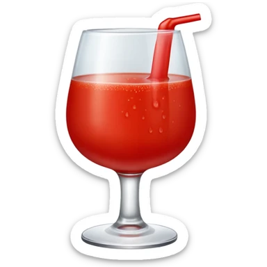 tomato juice sticker
