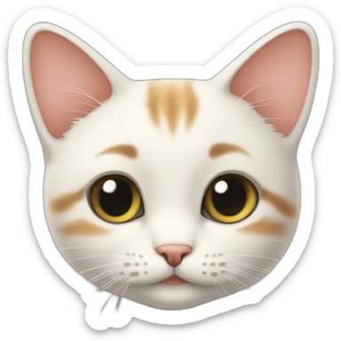 Un petit chat  mignon sticker