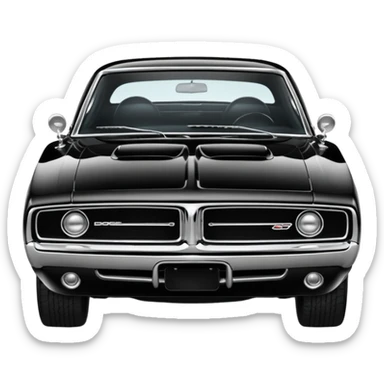 Dodge Charger 69 sticker