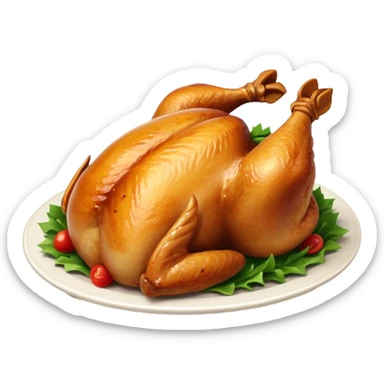 roast chicken sticker