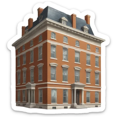 rich 19th century building sticker