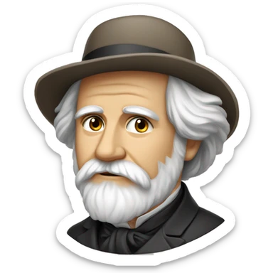 Ivan Turgenev russian author sticker