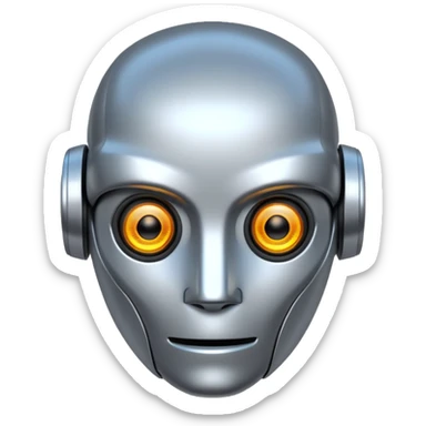 I need an emoji for Slack that ilustrates Artificial Intelligence (AI) si I can flag/tag pull requests and messages that are generated with AI for colleagues to know that they need to pay attention !
What is most descriptive for AI pull request ?

Make it animated and as large as possible  sticker