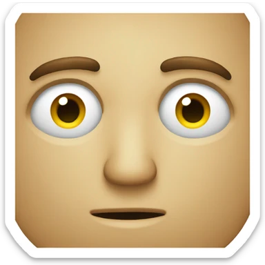 Tired emojiwith eyebags sticker