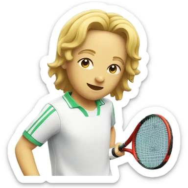 tennis sticker