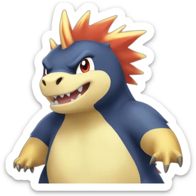 Typhlosion sticker