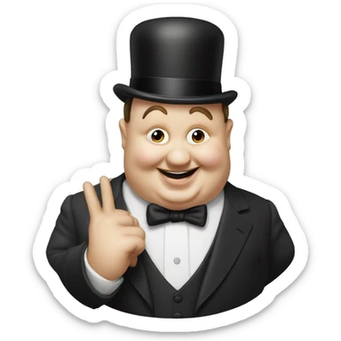 laurel et hardy sticker