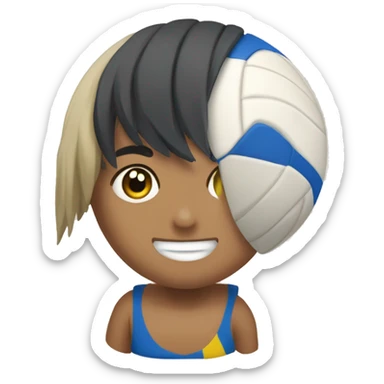 Mikasa Beachvolleyball sticker