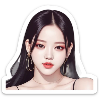 Jisoo de blackpink sticker